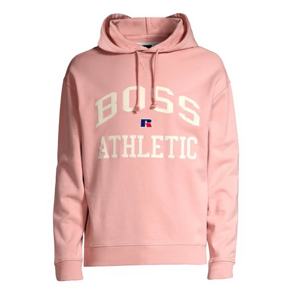 HUGO BOSS x Russel Athletic Pink Hoodie
